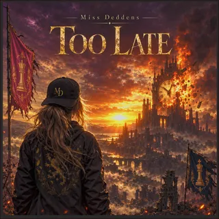 Too Late original LANDR cover